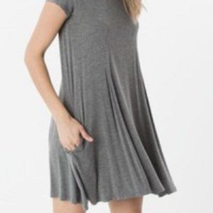 Z Supply Gray Tee Dress